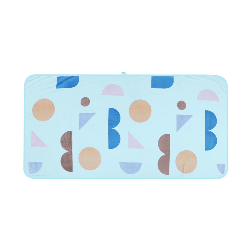 ผ้าขนหนู ME LIVING ELISE 27X54 นิ้ว สีฟ้า