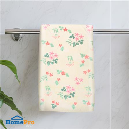 ผ้าขนหนู ME LIVING LORA 27X54 นิ้ว สีเหลือง_4