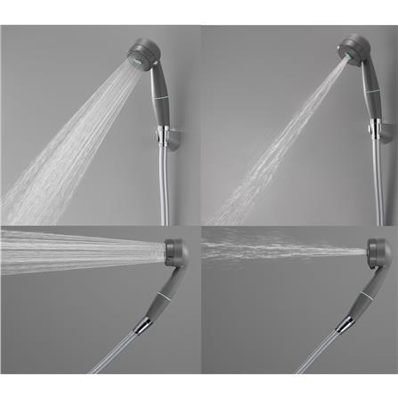 ฝักบัวเฉพาะหัวพร้อมไส้กรอง 2 ระดับ KUDOS X-STRAEM สีดำ_3