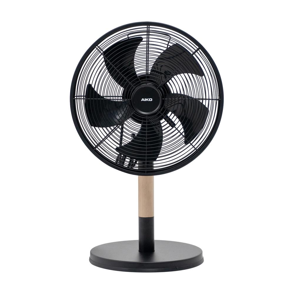 พัดลมตั้งโต๊ะ 12 นิ้ว AIKO FT-30ME สีดำ