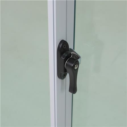 หน้าต่างบานเลื่อน อะลูมิเนียม S-S MHOLARN P7.5 100x100 ซม. สีขาว_1