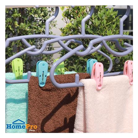 กิ๊บหนีบผ้า PLIM JUMBO PASTEL หลากสี แพ็ก 12 ชิ้น_3