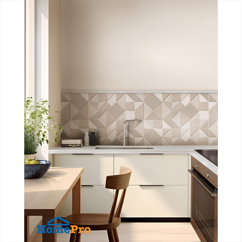 กระเบื้องผนัง 30x60 ซม. TARA เซราฟิม ไลท์เบจ 0.9 ตร.ม.