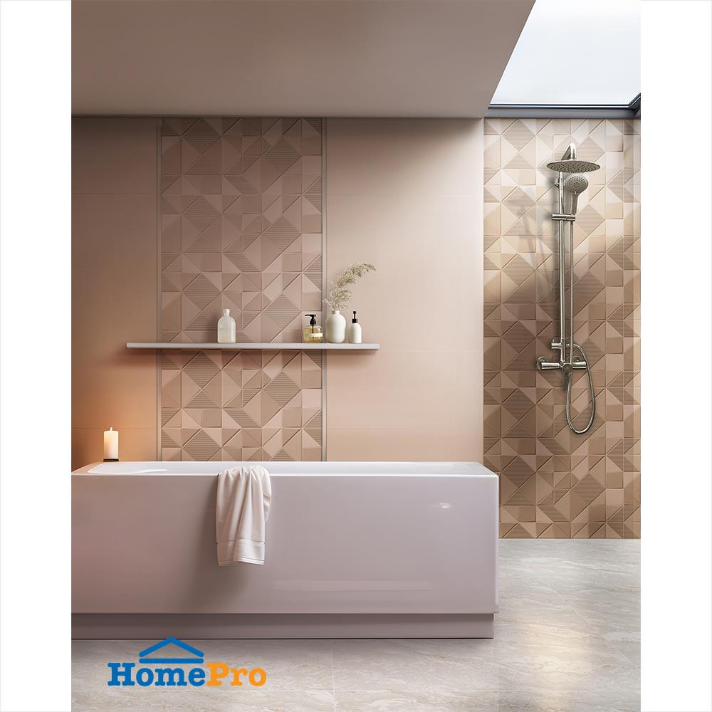 กระเบื้องผนัง 30x60 ซม. TARA เซราฟิม กลาง เบจ 0.9 ตร.ม.