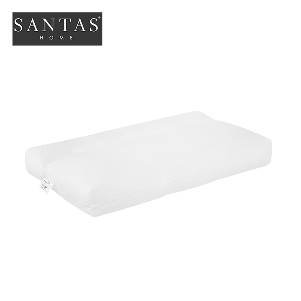 หมอนสุขภาพ ไมโครเจล SANTAS CONTOUR MICROGEL 19x29 นิ้วสีขาว