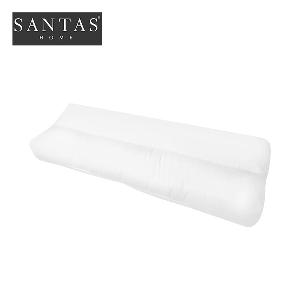 หมอนสุขภาพ ใยสังเคราะห์ SANTAS HOLLOFIL KNEE 12x26 นิ้ว สีขาว
