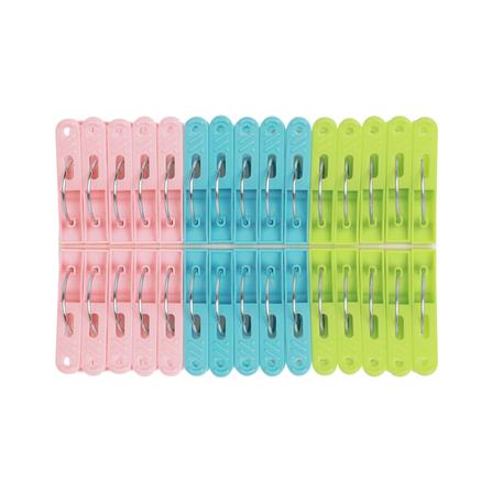 กิ๊บหนีบผ้า PLIM PASTEL หลากสี แพ็ก 30 ชิ้น_1