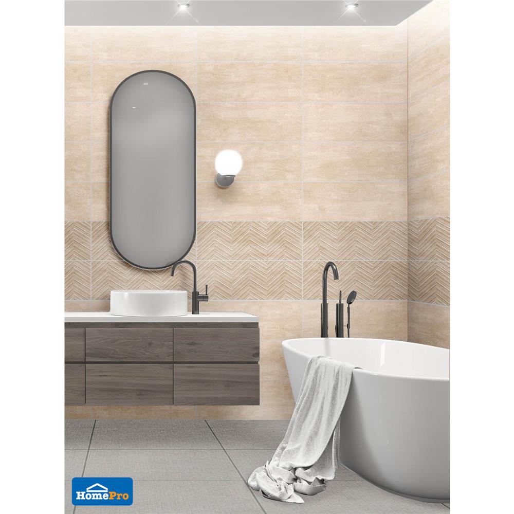 กระเบื้องผนัง 30x80 ซม. TARA ทอสคาน่า กลาง เบจ 0.96M2