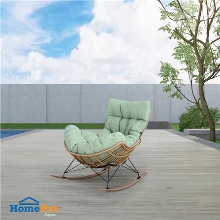 เก้าอี้พักผ่อน SPRING ROCKING SERENE สีเขียว_4