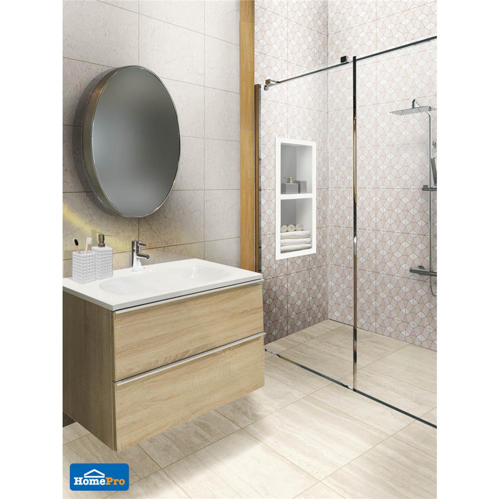 กระเบื้องผนัง 30x60 ซม. TARA เนธาน กลาง ไวท์ 0.9M2