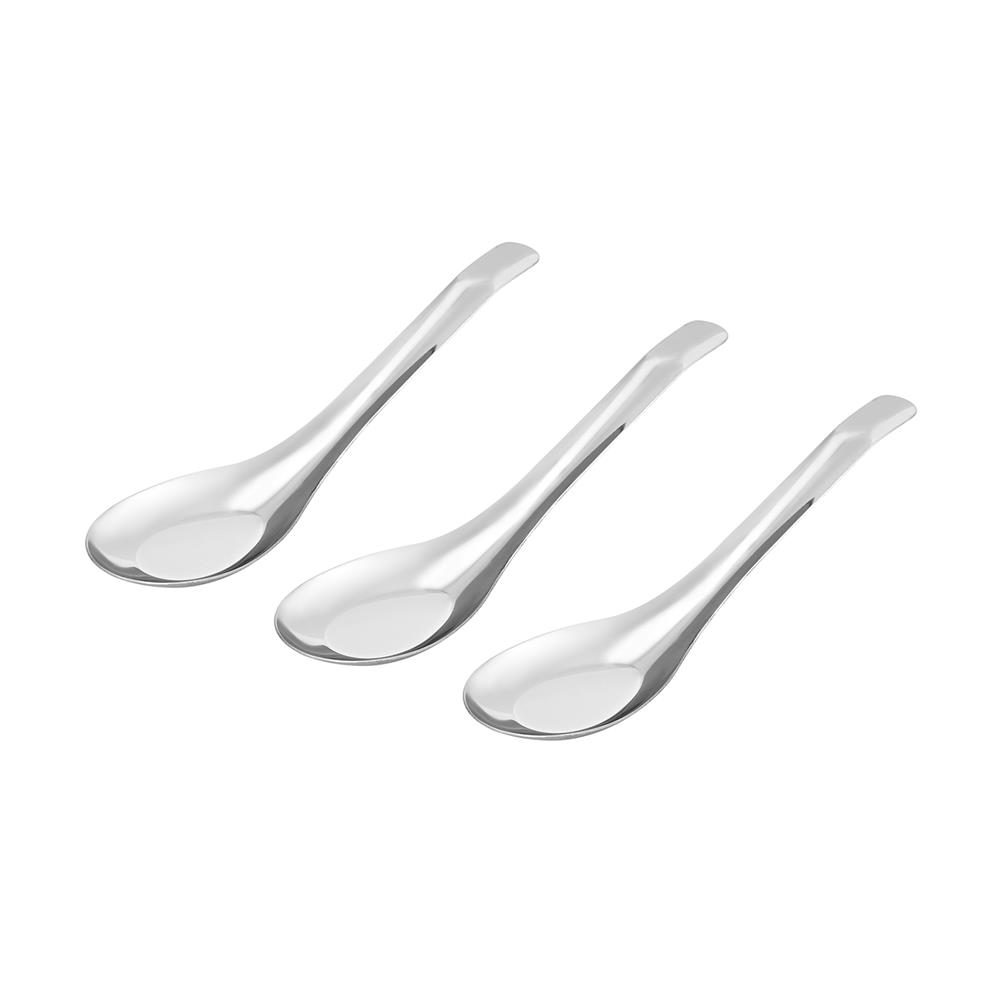 ช้อนซุปสเตนเลส ROCKET แพ็ก 3 ชิ้น