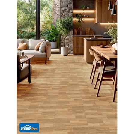 กระเบื้องพื้น 16x16 นิ้ว COTTO ควินโต วู้ด น้ำตาล PM 0.96 ตร.ม._2