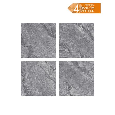 กระเบื้องพื้นพอร์ซเลน  16x16 นิ้ว COTTO คอสมิค เทาเข้ม PM 0.96 ตร.ม._1