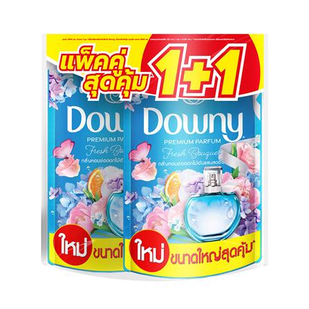 รีฟิลน้ำยาปรับผ้านุ่ม DOWNY FRESH BOUQUET 1 ลิตร แพ็กคู่_0