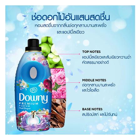 รีฟิลน้ำยาปรับผ้านุ่ม DOWNY FRESH BOUQUET 1 ลิตร แพ็กคู่_1