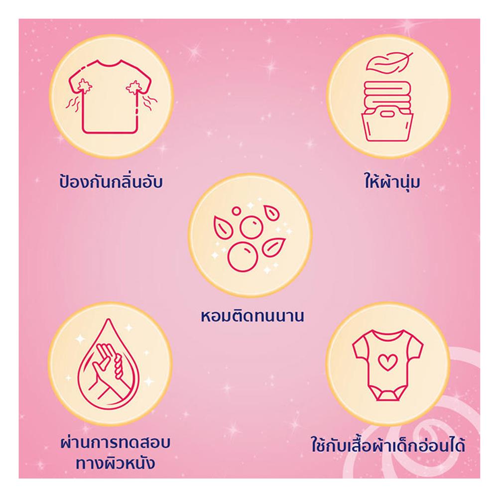 รีฟิลน้ำยาปรับผ้านุ่ม DOWNY 1 ลิตร กลิ่นหอมช่อดอกไม้อันแสนน่ารัก 1+1