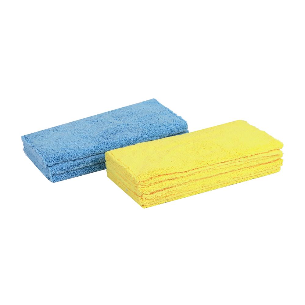 ผ้าทำความสะอาดรถ ACCO 32x58 ซม. สีฟ้า/เหลือง (แพ็ก 6 ชิ้น)