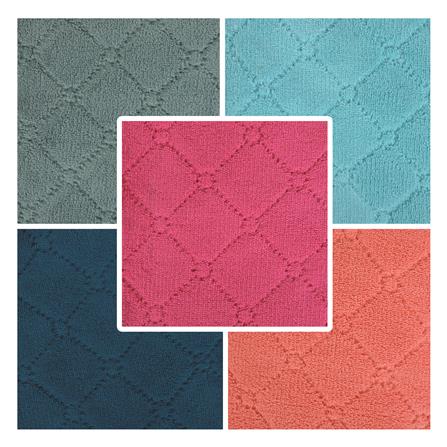 ผ้าทำความสะอาดอเนกประสงค์ ACCO 16X27cm แพ็ก 20 ชิ้น สีฟ้า/ส้ม/กรม/เทา/ชมพู_3