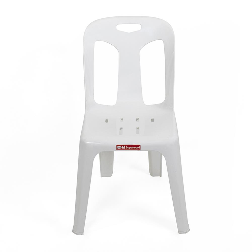 เก้าอี้พนักพิง SUPERWARE CH-50R สีขาว