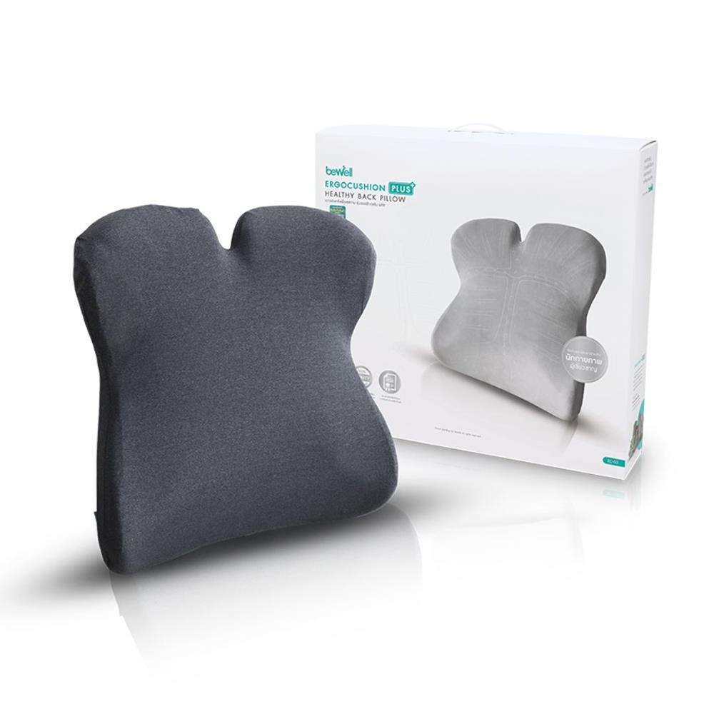 เบาะรองหลัง BEWELL EC-03 สีเทา