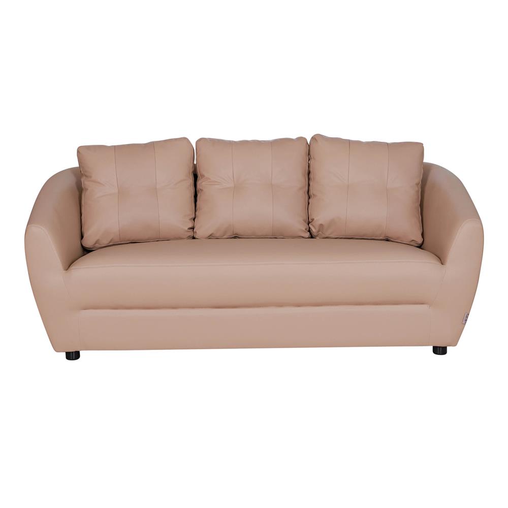 ชุดโซฟา 5 ที่นั่ง AS FURNITURE ROOF LCRD01 PVC สีครีม