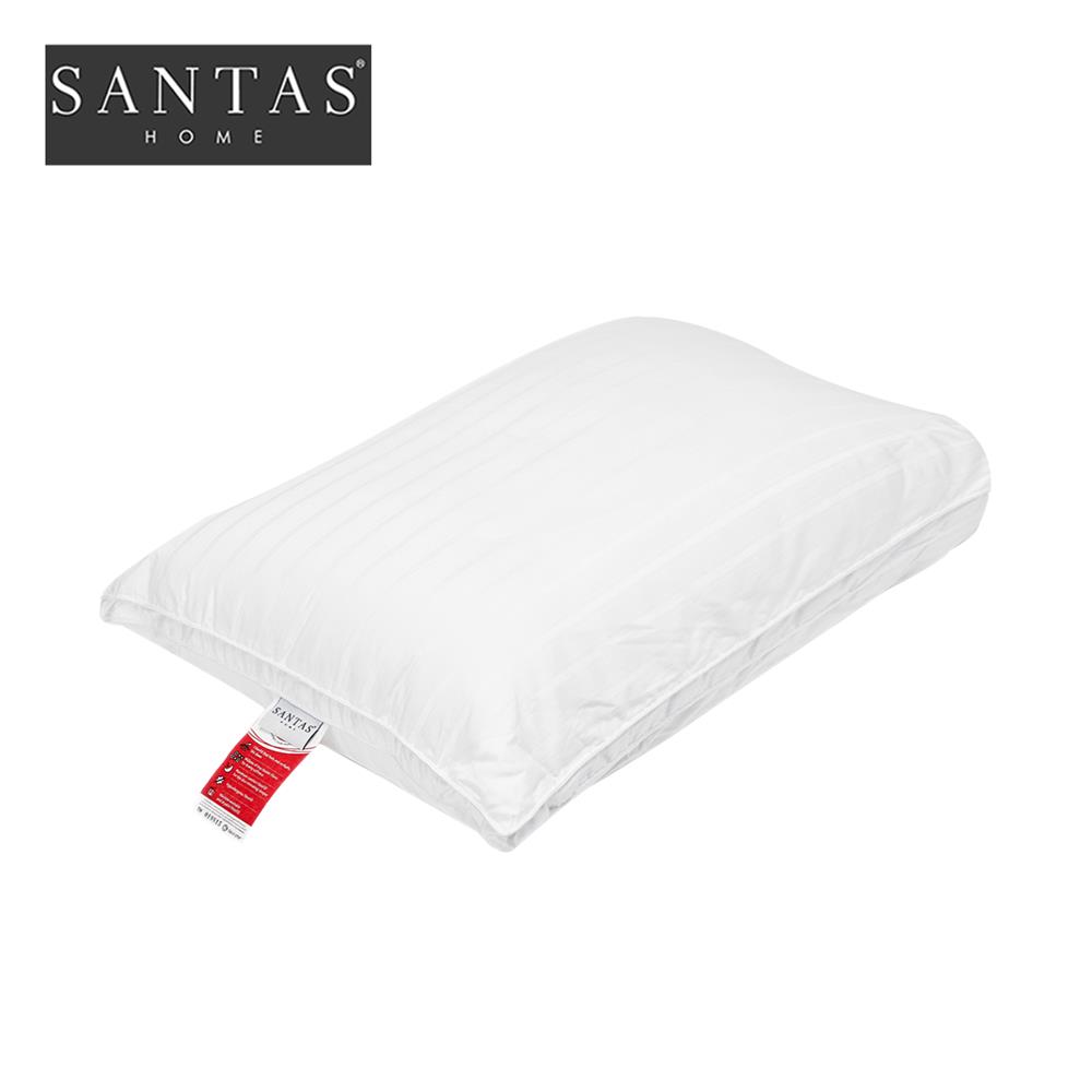 หมอนหนุน ใยสังเคราะห์ SANTAS DACRON COMFOREL DOWN ESSENCE 19x29 นิ้ว สีขาว