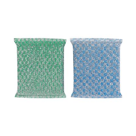 ฟองน้ำหุ้มตาข่ายซิลเวอร์ ACCO 3X4 นิ้ว แพ็ก 6 ชิ้น_2