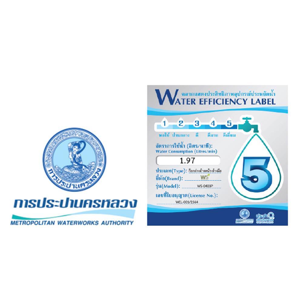 ก๊อกอ่างล้างหน้าเดี่ยว WS WS-0403P