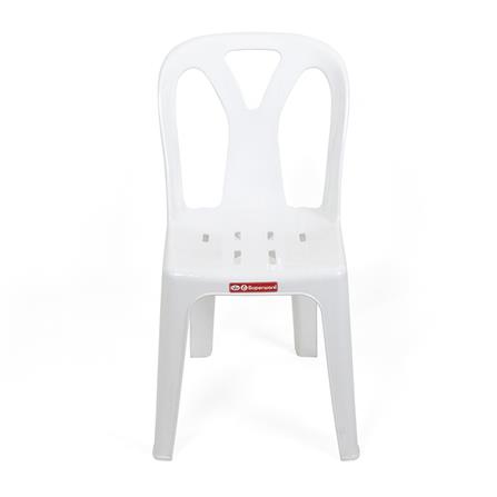 เก้าอี้พนักพิง SUPERWARE CH-58 สีขาว_1