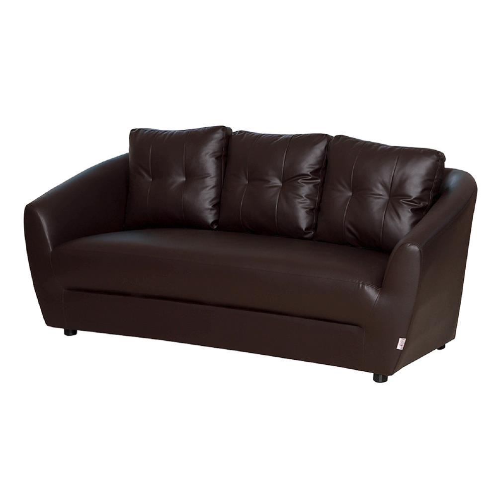ชุดโซฟา 5 ที่นั่ง AS FURNITURE ROOF LBWD40 PVC สีน้ำตาลเข้ม