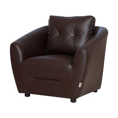 ชุดโซฟา 5 ที่นั่ง AS FURNITURE ROOF LBWD40 PVC สีน้ำตาลเข้ม_6