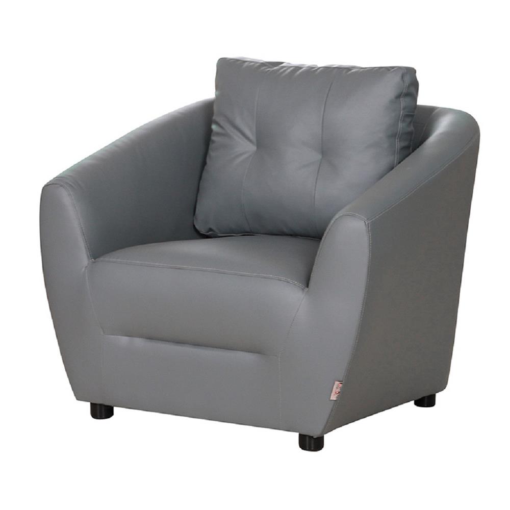 ชุดโซฟา 5 ที่นั่ง AS FURNITURE ROOF LGYD10 PVC สีเทา