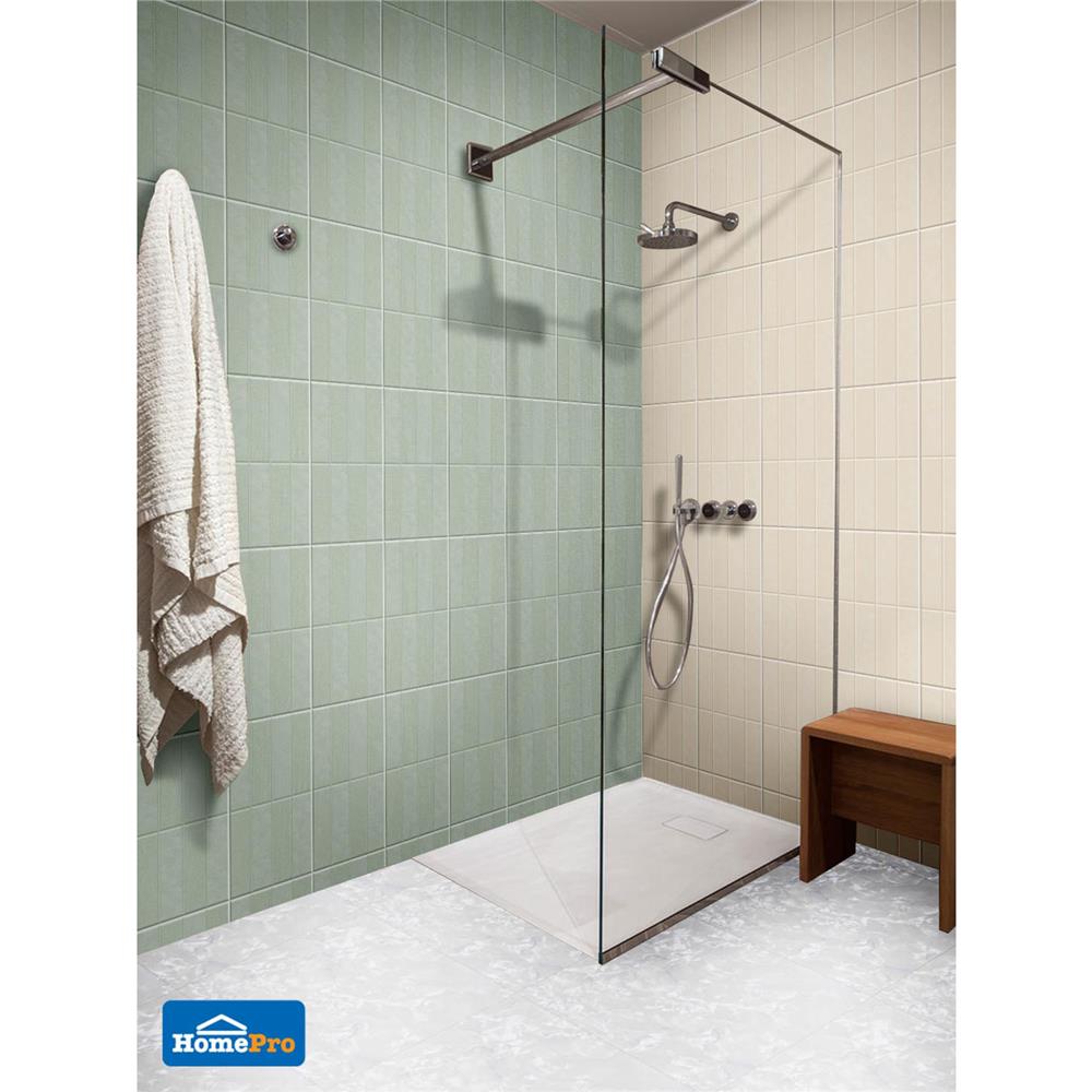 กระเบื้องผนัง 10x16 นิ้ว COTTO แทนเจอรีน เขียว PM (HYG) 1 ตร.ม.