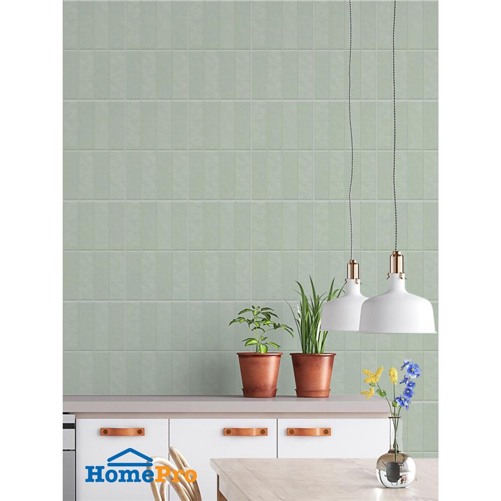 กระเบื้องผนัง 10x16 นิ้ว COTTO แทนเจอรีน เขียว PM (HYG) 1 ตร.ม.