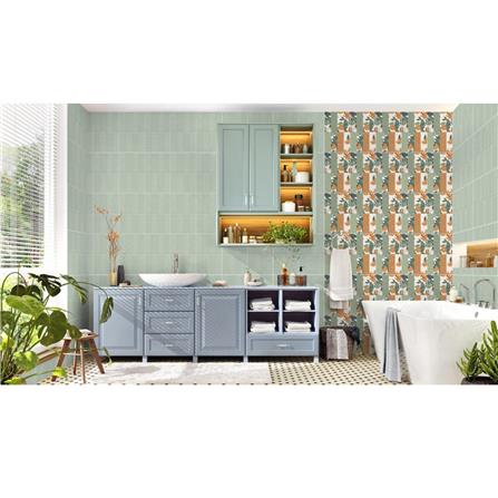 กระเบื้องผนัง 10x16 นิ้ว COTTO แทนเจอรีน เขียว PM (HYG) 1 ตร.ม._6