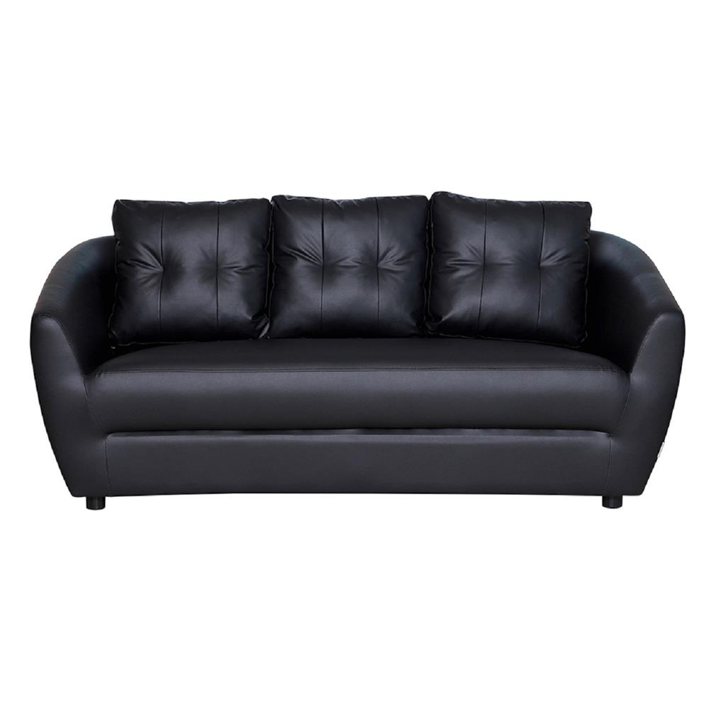 ชุดโซฟา 5 ที่นั่ง AS FURNITURE ROOF LBKD36 PVC สีดำ