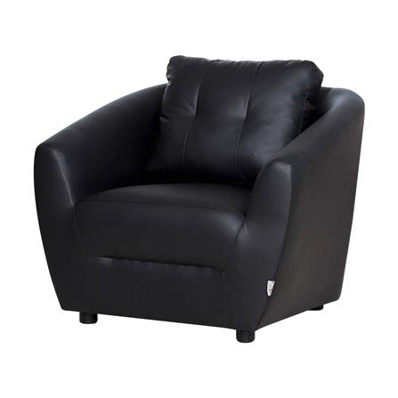 ชุดโซฟา 5 ที่นั่ง AS FURNITURE ROOF LBKD36 PVC สีดำ_4