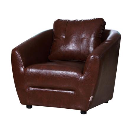 ชุดโซฟา 5 ที่นั่ง AS FURNITURE ROOF LBWB22 PVC สีน้ำตาลเข้ม_4