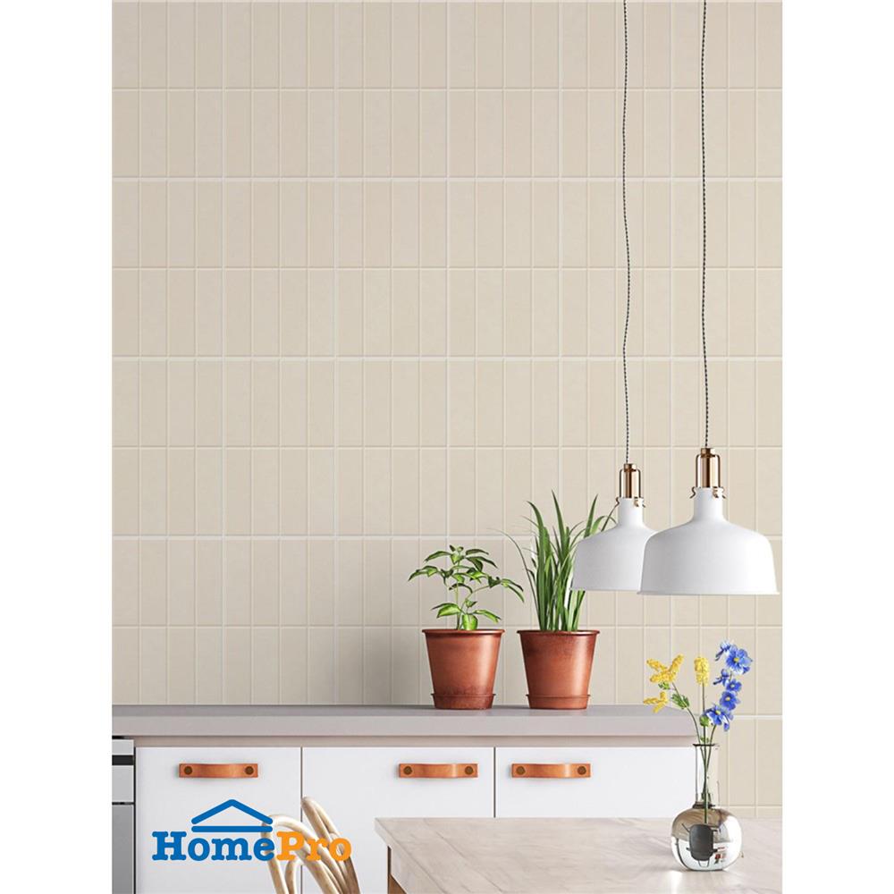 กระเบื้องผนัง 10x16 นิ้ว COTTO แทนเจอรีน เบจ PM (HYG) 1 ตร.ม.