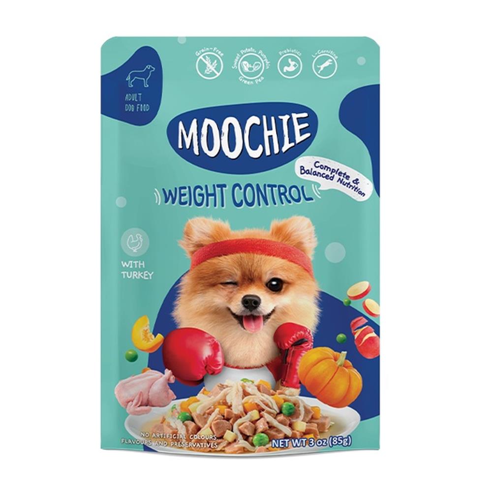 อาหารเปียกสุนัข MOOCHIE WEIGHT CONTROL 85 ก.