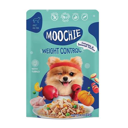 อาหารเปียกสุนัข MOOCHIE WEIGHT CONTROL 85 ก._0