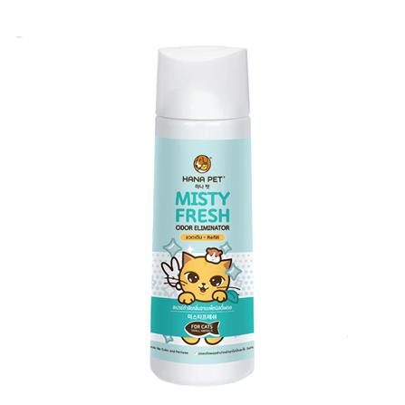 สเปรย์กำจัดกลิ่นแมว แบบรีฟิล HANA PET MISTY FRESH 300 มล._0