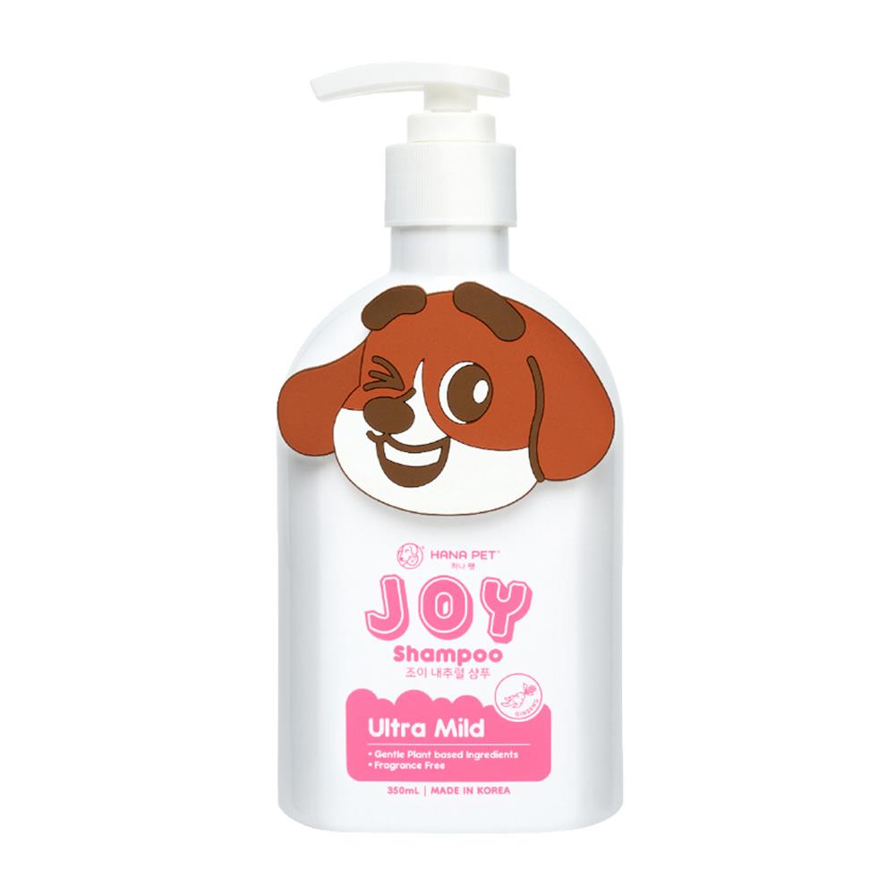 แชมพูสุนัขและแมว HANA PET JOY สูตรอ่อนโยน 350 มล.