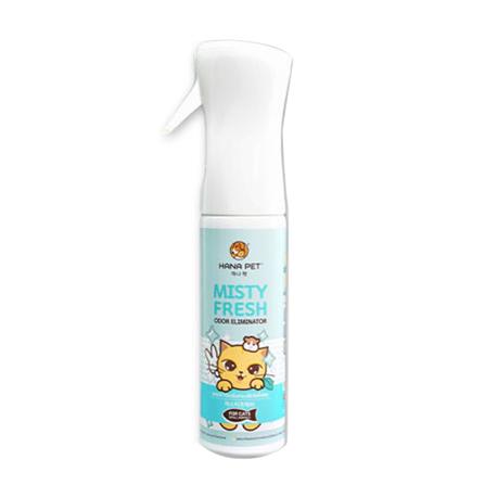 สเปรย์กำจัดกลิ่นฆ่าเชื้อโรคสำหรับแมว HANA PET MISTY FRESH  300 มล._0