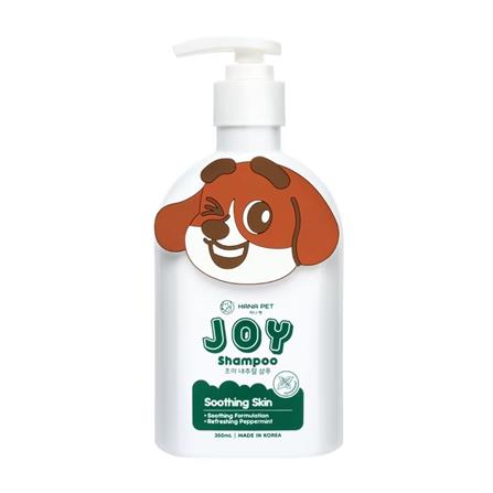 แชมพูสุนัขและแมว HANA PET JOY สูตรลดคันและตุ่มแดง 350 มล.