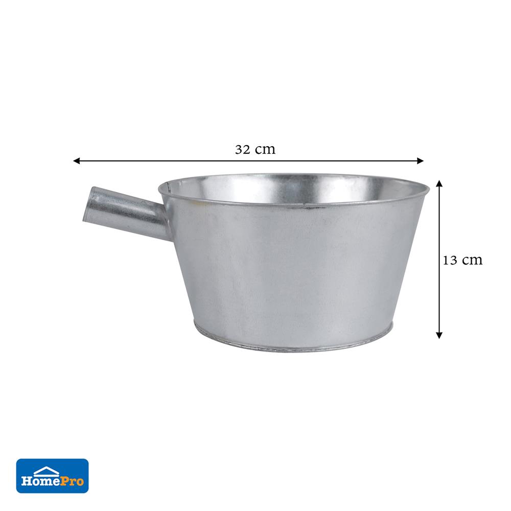 ที่ตักน้ำสังกะสี SPRING 10 นิ้ว