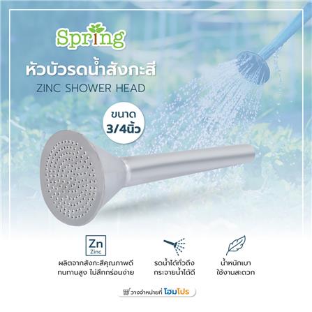หัวบัวรดน้ำสังกะสี SPRING 3/4 นิ้ว_4