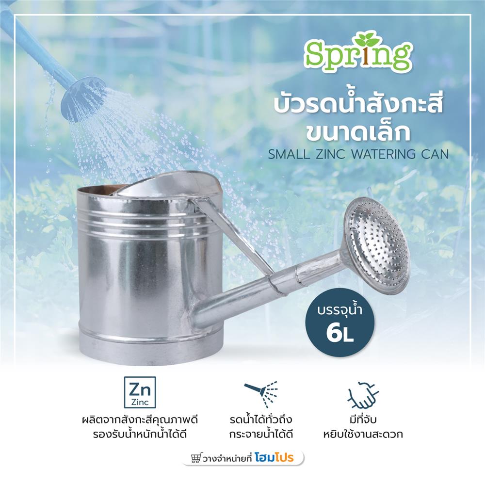 บัวรดน้ำสังกะสี SPRING ขนาดเล็ก