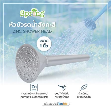หัวบัวรดน้ำสังกะสี SPRING 1 นิ้ว_4