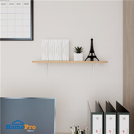 แผ่นชั้นไม้เมลามีน STACKO 120X30X1.6 ซม. สีไวท์โอ๊ค_4